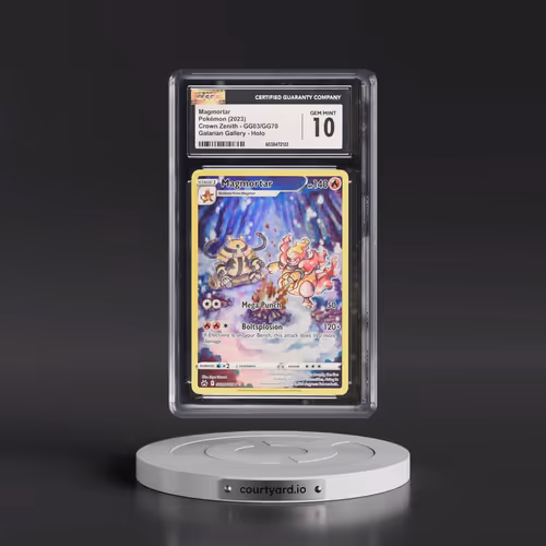 2023 Crown Zenith #GG03/GG70 Magmortar - Galarian Gallery Holo (CGC 10 GEM MINT)