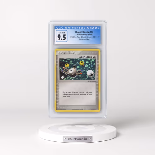 2004 EX Fire Red & Leaf Green #99/112 Super Scoop Up - Reverse Holo (CGC 10 GEM MINT)