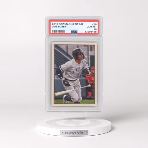 2019 Bowman Heritage #50 Luis Robert (PSA 10 GEM MINT)