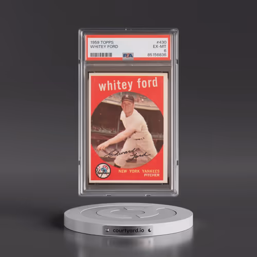 1959 Topps #430 Whitey Ford (PSA 6 EX-MT)