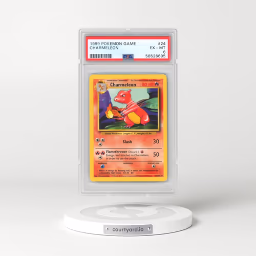 1999 Pokémon Game #24 Charmeleon (PSA 6 EX-MT)