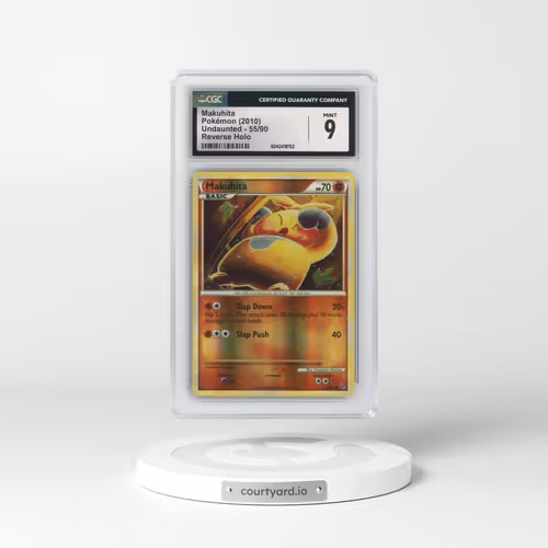 2010 Undaunted #55/90 Makuhita - Reverse Holo (CGC 9 MINT)