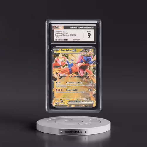 2023 Temporal Forces - TEF EN #120/162 Koraidon ex - Holo (CGC 9 MINT)