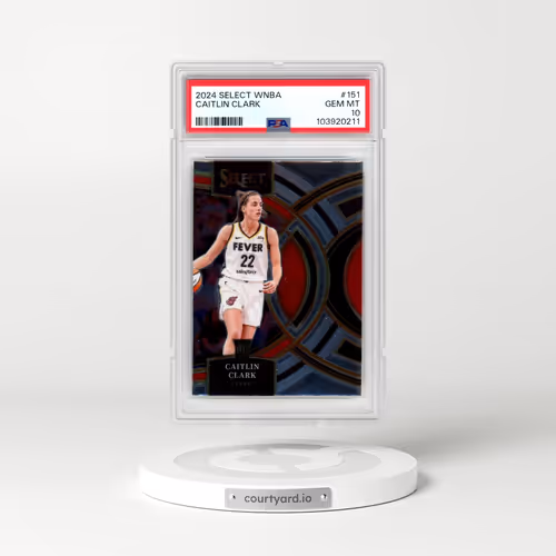2024 Panini Select WNBA #151 Caitlin Clark (PSA 10 GEM MINT)