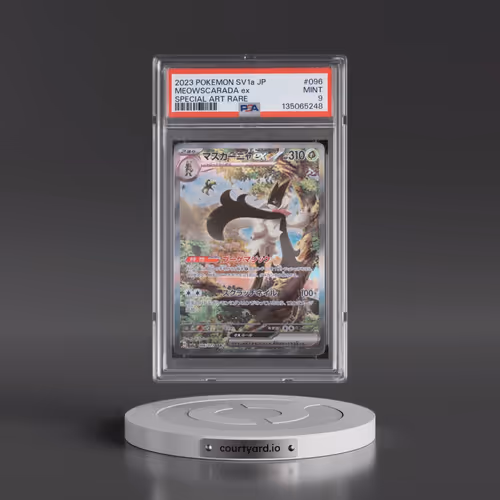 2023 Pokémon Sv1a-Triplet Beat #096 Meowscarada EX - Holo Special Art Rare (PSA 9 MINT)