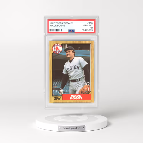 1987 Topps Tiffany #150 Wade Boggs (PSA 10 GEM MINT)