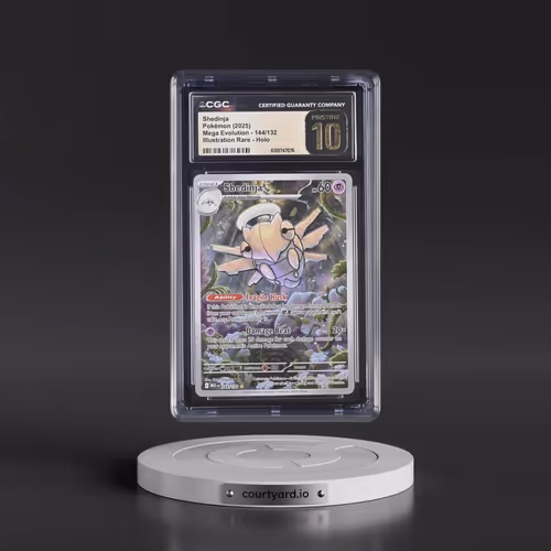 2025 Pokémon Meg EN-Mega Evolution #144 Shedinja - Illustration Rare (CGC 10 PRISTINE)