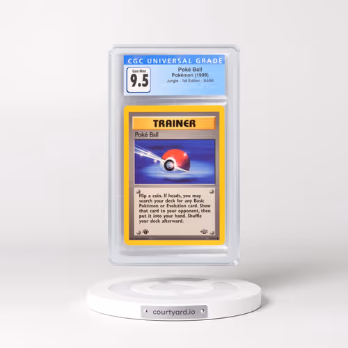 1999 Jungle #64/64 Poké Ball - 1st Edition 1st Edition (CGC 10 GEM MINT)