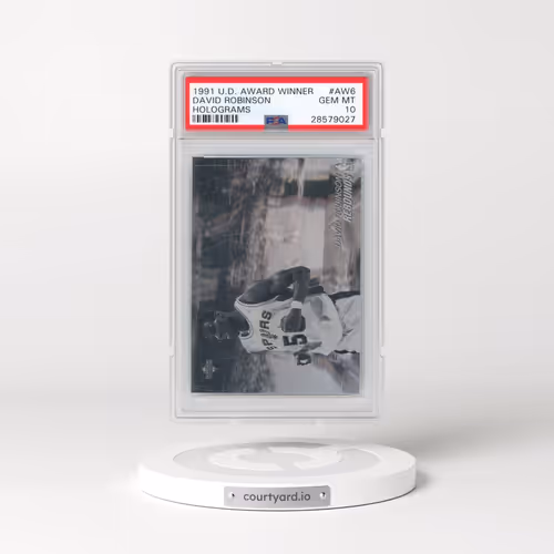 1991 Upper Deck Award Winner Hologram #AW6 David Robinson (PSA 10 GEM MINT)
