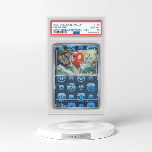 2023 Pokémon Sv2a-Pokemon 151 #129 Magikarp - Reverse Holo Master Ball (PSA 10 GEM MINT)