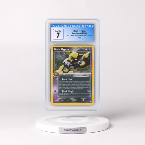 2004 EX Team Rocket Returns #6/109 Dark Hypno - Holo (CGC 7 NM)