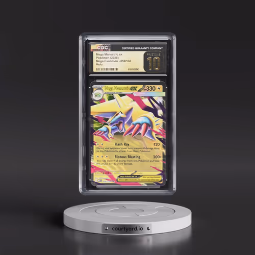 2025 Mega Evolution - MEG EN #050/132 Mega Manectric ex - Holo (CGC 10 PRISTINE)
