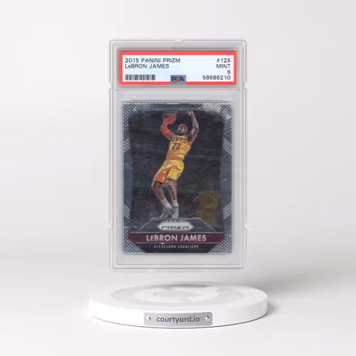 2015 Panini Prizm #125 LeBron James (PSA 9 MINT)