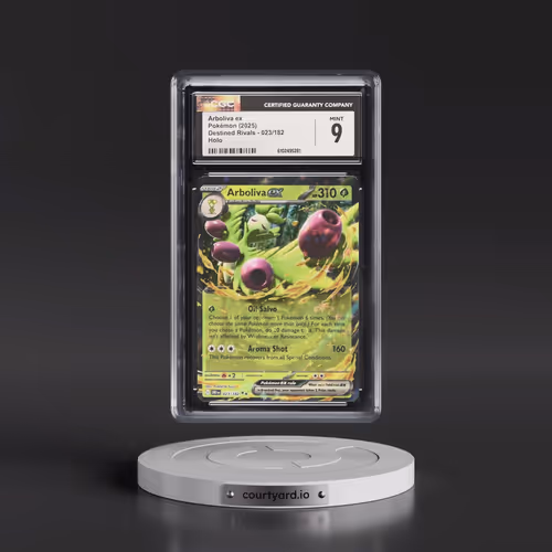 2025 Destined Rivals - DRI EN #023/182 Arboliva ex - Holo (CGC 9 MINT)