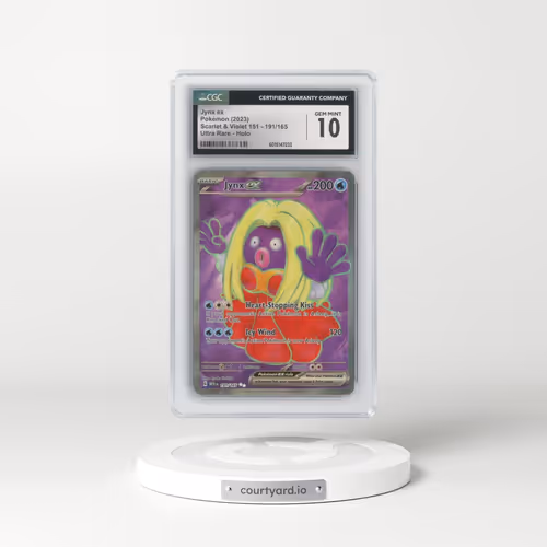 2023 Scarlet & Violet 151 - MEW EN #191/165 Jynx ex - Ultra Rare (CGC 10 GEM MINT)