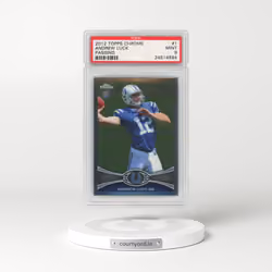2012 Topps Chrome #1 Andrew Luck - Passing (PSA 9 MINT)