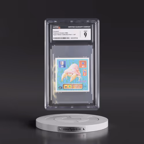 1996 Hyper Sticker Collection Part 1 (1996) #047 Parasect (CGC 9 MINT)