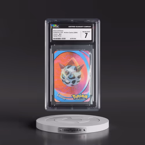 2004 Pokémon Advanced Action Cards (2004 Panini) - English #63 Snorunt/Glalie - Italian Print (Panin