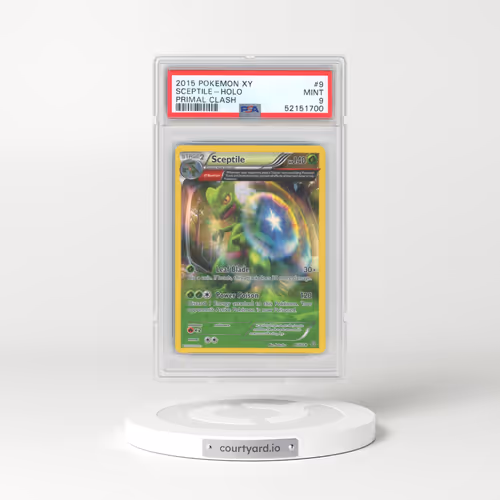 2015 Pokémon XY Primal Clash #9 Sceptile - Holo (PSA 9 MINT)