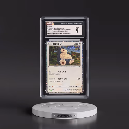 2023 Pokémon Clf-Trading Card Game Classic Venusaur & Lugia EX Deck #016 Snorlax (CGC 9 MINT)