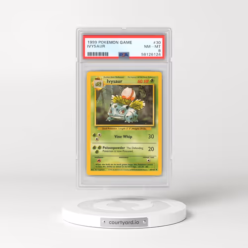 1999 Pokémon Game #30 Ivysaur (PSA 8 NM-MT)