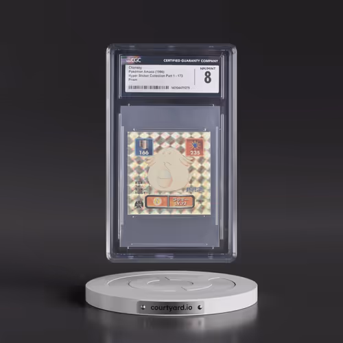 1996 Hyper Sticker Collection Part 1 (1996) #173 Chansey - Prism (CGC 8 NM-MT)