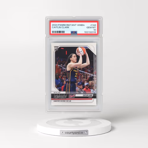 2024 Panini Instant WNBA #144 Caitlin Clark (PSA 10 GEM MINT)