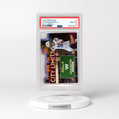 2024 Panini Prestige City Limits #4 Jayden Daniels (PSA 10 GEM MINT)