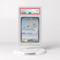 2023 Pokémon Obf EN-Obsidian Flames #222 Eiscue EX - Holo Special Illustration Rare (PSA 8 NM-MT)