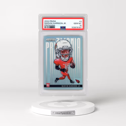 2024 Panini Prizm Prizmania #4 Marvin Harrison Jr. (PSA 10 GEM MINT)