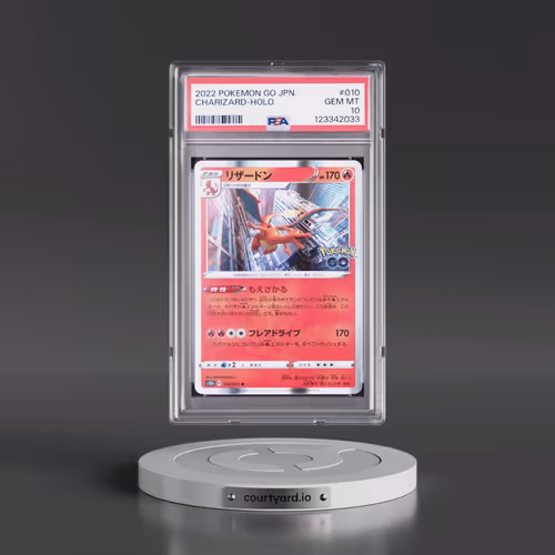 2022 Pokémon Go #010 Charizard - Holo (PSA 10 GEM MINT)