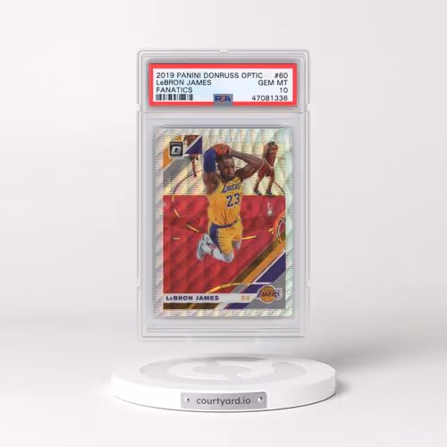 2019 Panini Donruss Optic #60 LeBron James - Fanatics (PSA 10 GEM MINT)