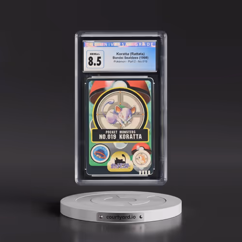 1998 Pokémon - Part 2 #019 Rattata (CGC 8.5 NM-MT+)