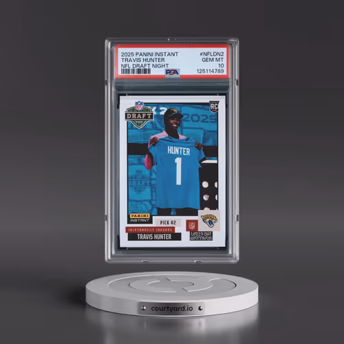 2025 Panini Instant NFL Draft Night #NFLDN2 Travis Hunter (PSA 10 GEM MINT)