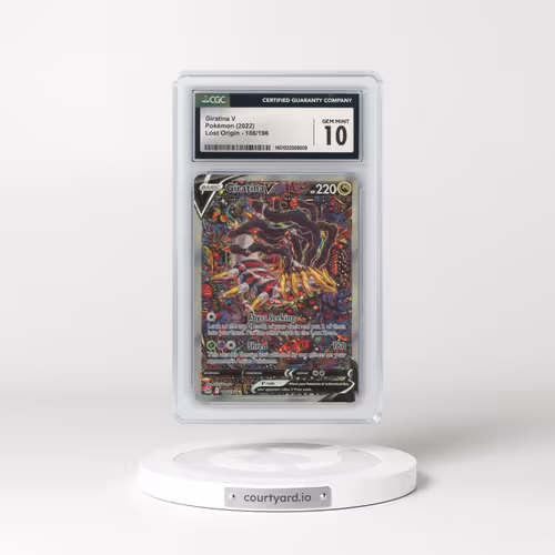 2022 Lost Origin #186/196 Giratina V - Holo (CGC 10 GEM MINT)