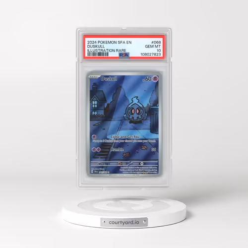 2024 Pokémon Sfa EN-Shrouded Fable #068 Duskull - Illustration Rare (PSA 10 GEM MINT)