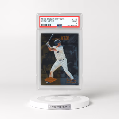 1995 Select Certified #122 Derek Jeter (PSA 9 MINT)