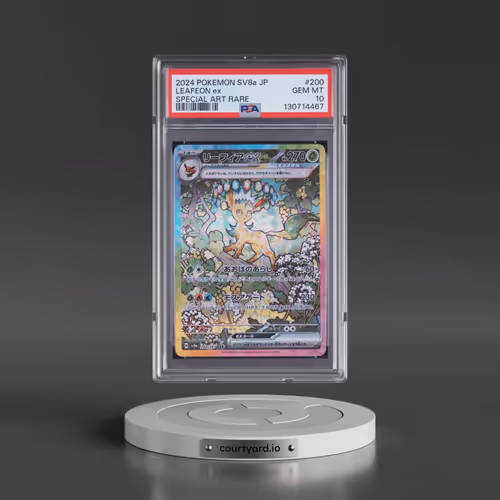 2024 Pokémon Sv8a-Terastal Fest EX #200 Leafeon EX - Holo Special Art Rare (PSA 10 GEM MINT)