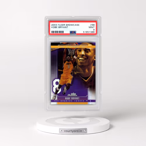 2003 Fleer Showcase #98 Kobe Bryant (PSA 9 MINT)