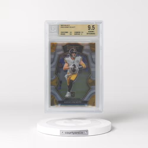 2022 Panini Select #182 Kenny Pickett - Base (BGS 9.5 GEM MINT)