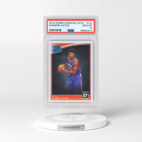 2018 Panini Donruss Optic #157 DeAndre Ayton (PSA 10 GEM MINT)