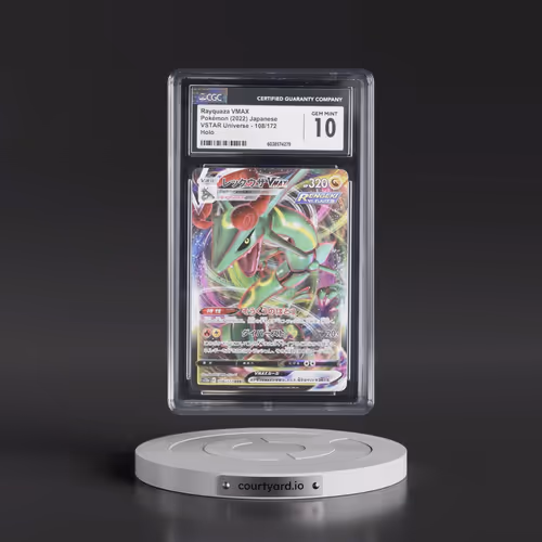 2022 VSTAR Universe #108/172 Rayquaza VMAX - Holo (CGC 10 GEM MINT)