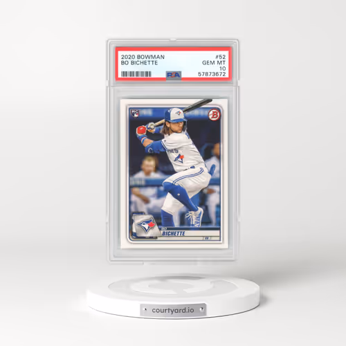 2020 Bowman #52 Bo Bichette (PSA 10 GEM MINT)
