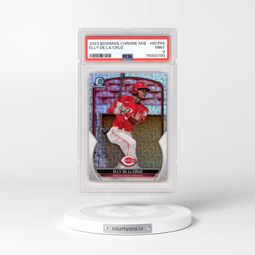 2023 Bowman Mega Box Chrome #65 Elly de La Cruz (PSA 9 MINT)