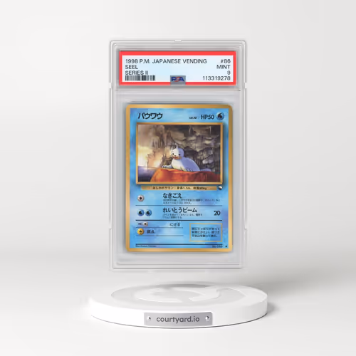 1998 Pokémon Vending #86 Seel - Series II (PSA 9 MINT)