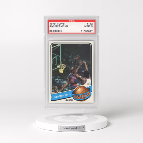 1979 Topps #112 Jim Cleamons (PSA 9 MINT)
