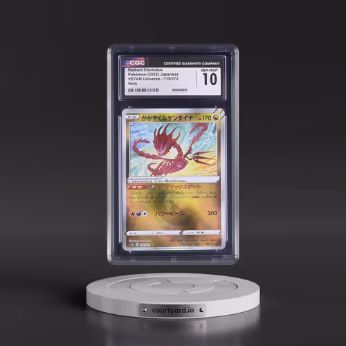 2022 VSTAR Universe #115/172 Radiant Eternatus - Holo (CGC 10 GEM MINT)