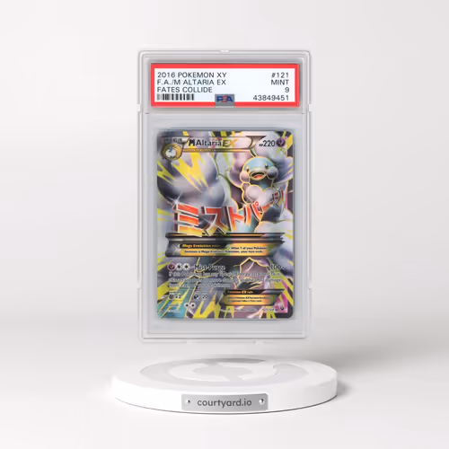 2016 Pokémon XY Fates Collide #121 M Altaria EX - Holo Full Art (PSA 9 MINT)