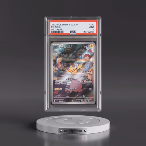 2023 Pokémon Sv2a-Pokemon 151 #173 Pikachu - Art Rare (PSA 9 MINT)