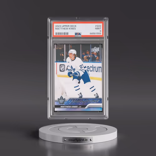2023 Upper Deck #222 Matthew Knies (PSA 9 MINT)